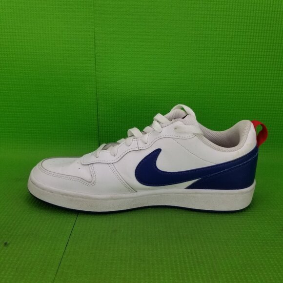 ✅Nike Court Borough Low 2 GS White Deep Royal Big Kids Sneakers Youth 7Y Shoes - Picture 11 of 11